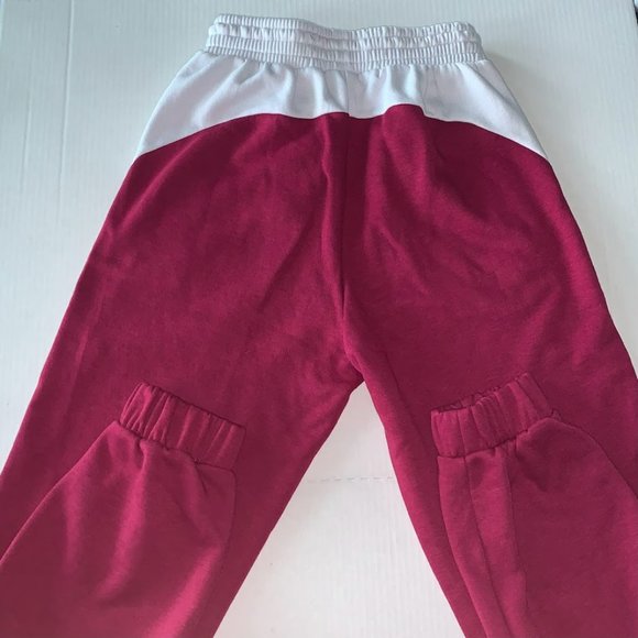 Adidas ColorBlock Loose-Fit Fleece Pants size extra small - Picture 5 of 8